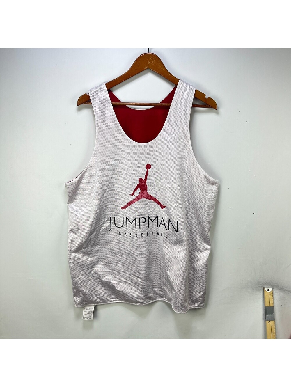 Vintage 90s Jordan Jumpman Reversible Basketball Jersey L